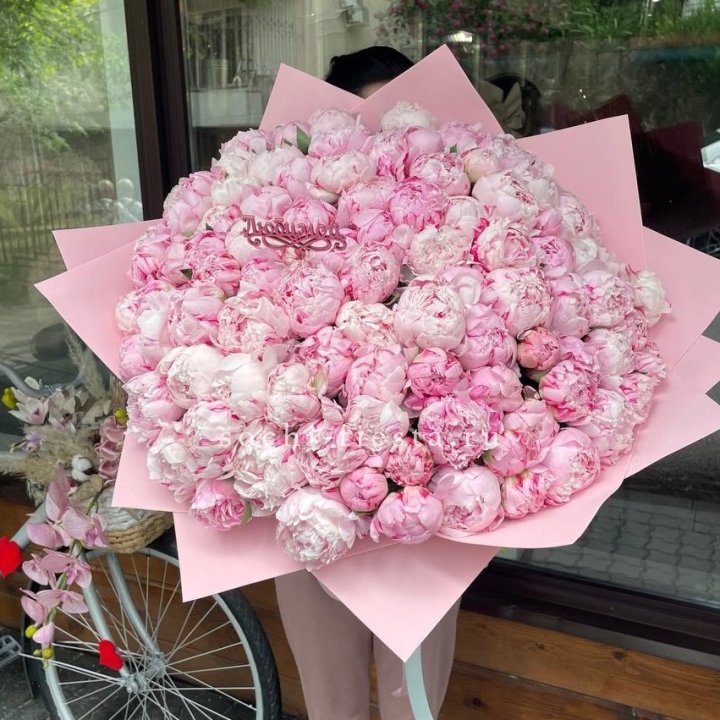 101 зефирный пион в Владивостоке