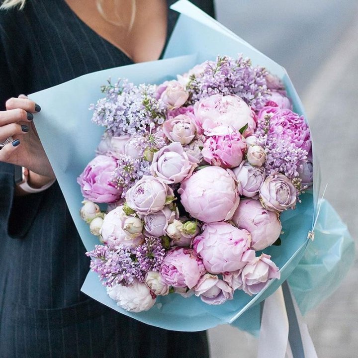 Букет "Блю логан" в Владивостоке