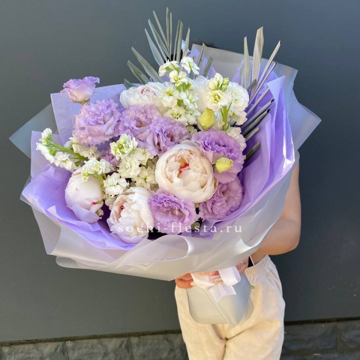  Букет "Лавандовое мороженое" в Владивостоке