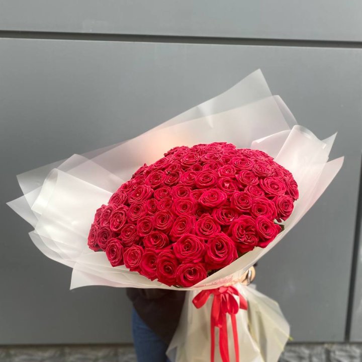 101 высокая роза в Владивостоке