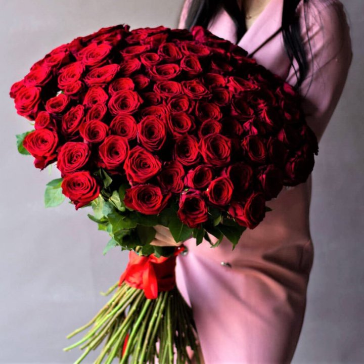 101 высокая роза в Владивостоке