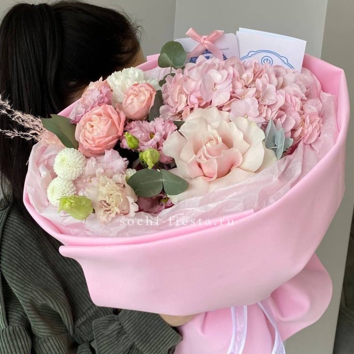 Авторский букет "Пинки" в Владивостоке
