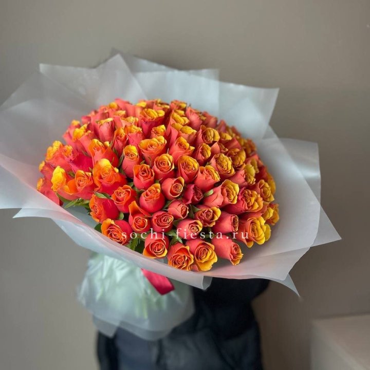 101 кенийская огненная роза  в Владивостоке