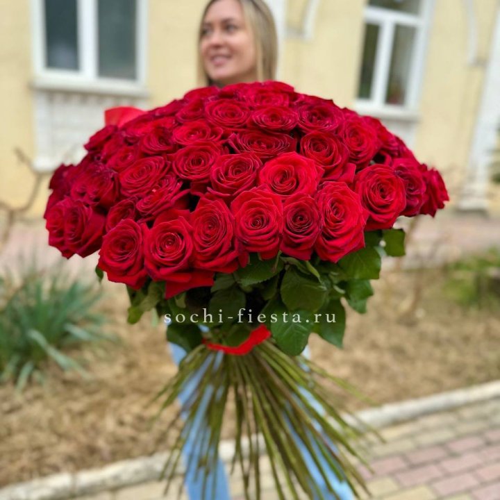 101 голландская роза в Владивостоке