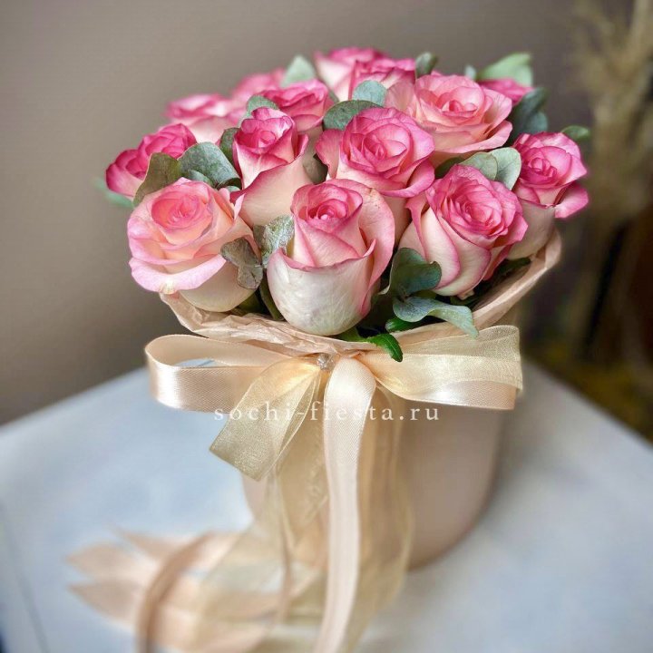 19 Роз Джумилия в коробке в Владивостоке