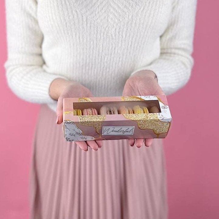 Коробка макаронс 5 шт. в Владивостоке