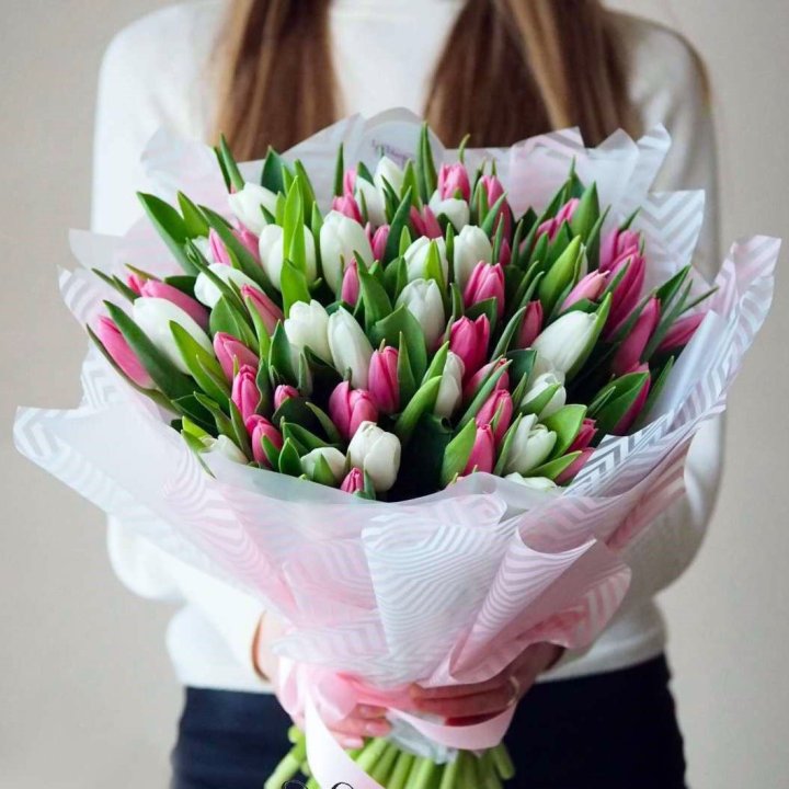 Букет тюльпанов "Лолита" в Владивостоке