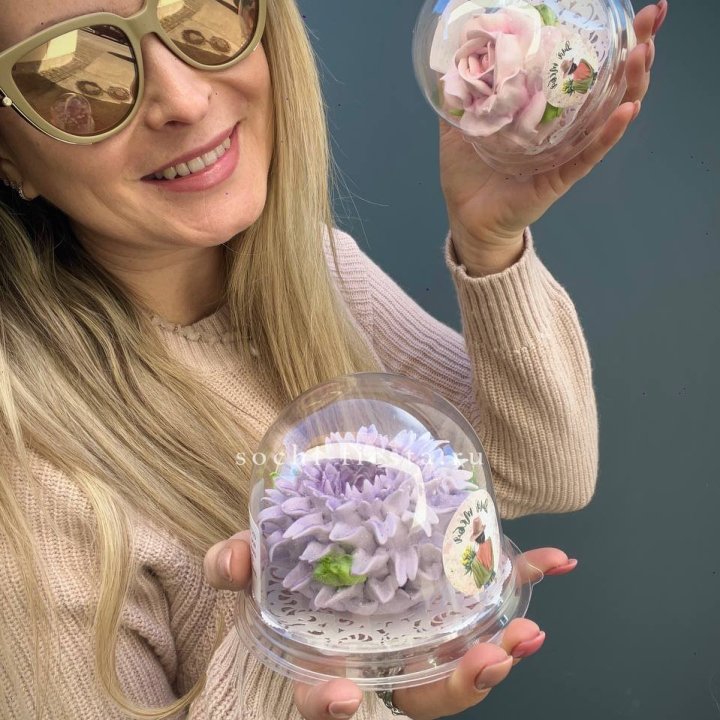 Зефир пион, роза (штучно) в Владивостоке