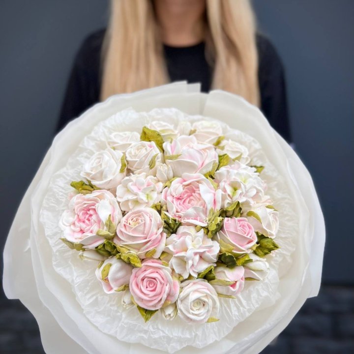 Сладкий букет из ЗЕФИРА нежный в Владивостоке